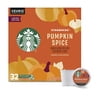 Starbucks K Cup Coffee Pods — Light Roast Coffee — Pumpkin Spice — Fall Limited Edition — 1 box (32 pods)