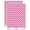 Hot Pink, variant on Sweet Skunk Sitting 200+ Round Stickers - Brown - Matte Finish - 0.50" Size