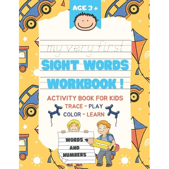 My Very First Sight Words: Learn, Trace and Play - Sight Words Activity Book - Pre K workbook, Kindergarten Woorkbook an, (Paperback)
