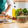 thumbnail image 7 of Bueautybox Portable Potato Carrot Spiral Slicer Kitchen Fruit Vegetable Cutter Kitchen Tool, 7 of 7