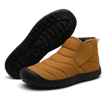 

ZMHEGW Boots For Women Lovers Mens Boys Short Bootie Outdoor Winter Warm Ankle Snow Shoes