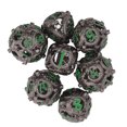 thumbnail image 3 of Hollow Dice Set, Copper Polyhedral Metal Dice Set 7pcs Long Lasting Balanced Rolling For Kids For Card Games ANGGREK CD2014, 3 of 8