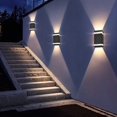 thumbnail image 2 of Lámpara de pared elegante con movimiento hacia arriba y hacia abajo, lámpara de porche para exteriores con cuerpo de aluminio macizo grueso, lámpara de pared impermeable para patio y balcón,, 2 of 5