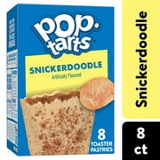 Pop-Tarts Snickerdoodle Instant Breakfast Toaster Pastries, Shelf-Stable, Ready-to-Eat, 13.5 oz, 8 Count Box