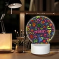 thumbnail image 6 of Balery Berry Fruits Pattern Acrylic Night Light Gift with 3 Color ModesTouch-Sensitive LED Lamp Perfect Gift for Mother's Day, Birthday, or Christmas, 6 of 9