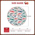 thumbnail image 4 of Kll Colorful Shark Christmas Tree Skirt 48",Party Decorations Farmhouse For Christmas Decorations Holiday Party, 4 of 8