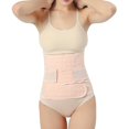 thumbnail image 4 of yunLCZ Womens Waist Trainer Corset Women Solid Suspender BodySuit Shaping Button Puerperant Abdominal Contractions Waist Belt, 4 of 4