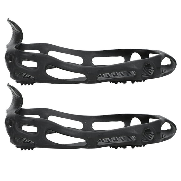 Climbing Spikes Crampons, Ski Shoe Snow Grips, Foldable Portable Anti Slip Shoes For Boots S:29-35,M:36-38,L:39-42,XL:43-45