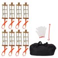 thumbnail image 2 of Tire Snow Chain, Anti Slip Tire Chain Universal  For SUVs For Pickup For Cars, 2 of 8