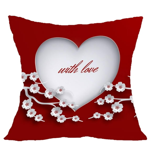 XZNGL Decorative Pillows Valentine'S Day Pillowcase Decorative Pillow Case Creative Pillow Case