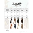 thumbnail image 3 of Asyoly Women's Pants High Waisted Corduroy Pants for Women Casual Drawstring Straight Leg Pants Trousers with Pockets, 3 of 6