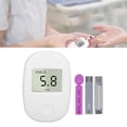thumbnail image 1 of Kit de prueba de diabetes monitor de glucosa en sangre de alta conductividad de pantalla grande HD portátil de resultado rápido 5S para personas mayores ANGGREK Otros, 1 of 8