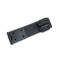 thumbnail image 6 of Black Iron Hasp Lock 6 1/4" L Rust Resistant Antique Hasp and Staple Latches Safety Padlock Clasps for Cabinets, Chest Doors or Gates w/Screws | Renovators Supply Pack of 2, 6 of 8