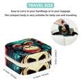 thumbnail image 5 of Monkey Travel Portable Square Jewelry Box Earring Organizer Necklace Holder Bracelet Holder Display Case Decorative Box Jewelry, 5 of 6