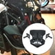 thumbnail image 3 of Piezas de repuesto de Parabrisas con soporte de montaje kusrkot Sport Visor Protector Wind Negro Parabrisas de motocicletas, 3 of 8