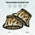 thumbnail image 6 of Balery Happy New Year 2025 E Sun Hats for Men Women Bucket Hat UPF 50+ Buckey Hat Boonie Hat Foldable UV Protection Hiking Beach Fishing Summer, 6 of 9