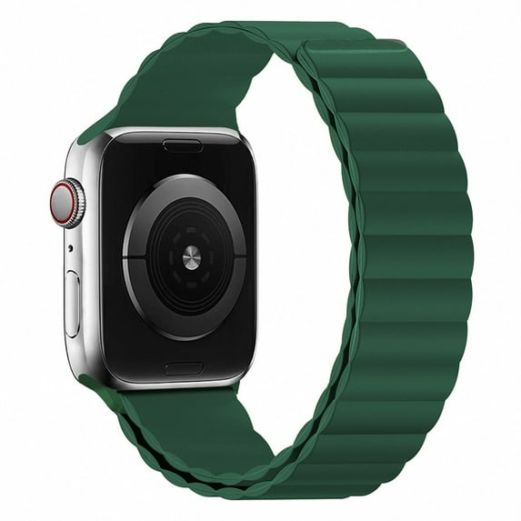 Silicone Loop Strap for Apple Watch Band 44mm 45mm 42mm 40mm 41mm 38mm Magnetic Watchband Bracelet iWatch Series 7 3 5 4 6 SE