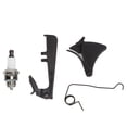 thumbnail image 1 of Kit de bujías para motosierra de gasolina con gatillo de aceleración de hierro ABS para Husqvarna 340, 345, 346XP, 350, 351, 353, 357XP y 359, 1 of 14