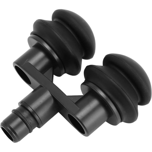 ABPETE Muscle Massage Gun Head, 18mm Double Gas Cushion Fascia Massager Head with Soft Silicone Muscle Relaxant Accessories Gas Cushion Replacement Head