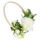thumbnail image 5 of Corona de flores de boda, corona de flores artificiales duradera para mujeres/nias para novia/dama de honor para cumpleaos/Navidad/fiesta de festival para boda LHCER Descripción de la referencia, 5 of 8
