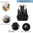 thumbnail image 4 of FORMRS Unisex School Backpack 17" Student Travel Bag with Laptop Compartment, Abstract Landscape, 4 of 7