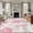 Pink, variant on 2x3 Ft Entryway Area Rug, Sage Green Coastal Kitchen Rug Runner Washable Floor Mat, Coral Starfish Nautical Compass Non Slip Indoor Door Mat Throw Carpet for Bathroom Living Room Bedroom