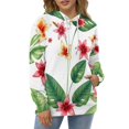 thumbnail image 4 of Tropical Floral Pattern Men's Women New Sweatshirt Hoodie Men's Plus Size Sweatshirt Hooded Sweatshirt 3d Printed Street Men's Cloth, 4 of 6