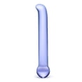 thumbnail image 1 of Glas Tickler Gode en Verre à Pois G 6,75 Pouces, Violet, 1 of 5