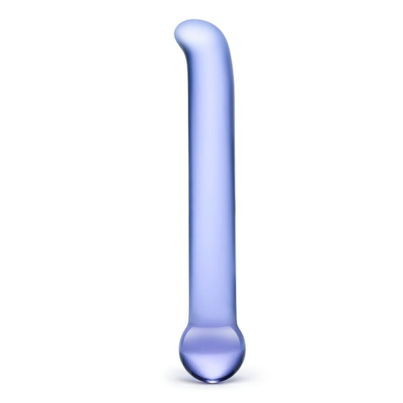 Glas Tickler Gode en Verre à Pois G 6,75 Pouces, Violet