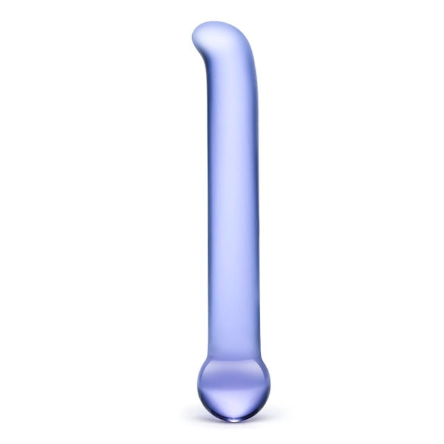 Glas Tickler Gode en Verre à Pois G 6,75 Pouces, Violet