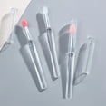 thumbnail image 4 of 5pc Ergonomic Handle Silicone Lip Brush Lip Balm Applicators Lipsticks Perfect For Daily Makeup And On Travel Touches Up, 4 of 9