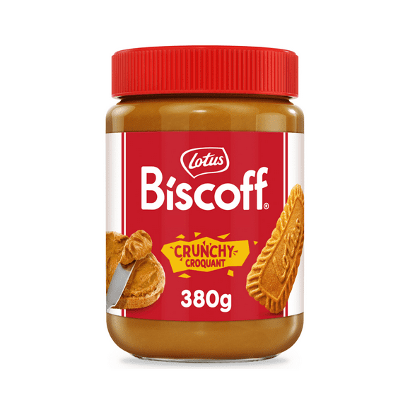Lotus Biscoff Crunchy Spread, 380g, Lotus Biscoff Crunchy Spread, 380g