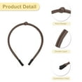 thumbnail image 5 of Unique Bargains Thin Headbands for Women Leather Head Bands for Women's Hair Fashion Hair Accessories for Women Brown, 5 of 7