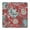 White-747, variant on Backed Square Tablecloth with Botanical and Monstera Prints, Waterproof and Stain-Resistant Vinyl Table Cover with Elastic Edge for Secure Fit and Table Protection