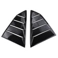 thumbnail image 3 of Black/Shiny/Carbon Rear Quarter Window Louvers Fiber Spoiler Panel Fit for Chevrolet Chevy Camaro 2016-22 ABS Stickers, 3 of 7