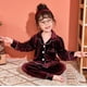 thumbnail image 1 of Conjunto de Pijamas de terciopelo Coral para niños y niñas, ropa de dormir cálida de franela de manga larga para el hogar, Navidad, Año Nuevo, Invierno, 1 of 2