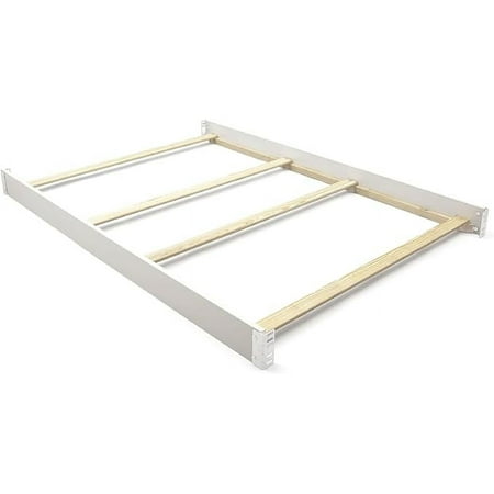 Full-Size Conversion Kit Bed Rails for Bennington Cribs by Delta Children - #0050/#550725 (White Ambiance - 108)
