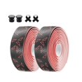 thumbnail image 1 of Dual Color Gradient Bicycle Handlebar Tapes Eva Pu Road Bike Bar Tape Red, 1 of 9