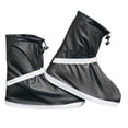 thumbnail image 4 of UPGRATOR 1Par Cubrezapatos Impermeables De PVC Con Suela Antideslizante Y Con Para Días De Lluvia Negros, 4 of 8