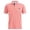 A-Watermelon Red928, variant on Bibifish Mens Polo Shirts Deer Embroidery Contrast Placket Short Sleeve Shirts Classic Fit Business Casual Daily Wear Casual Tops