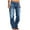 Dark Blue, variant on vigerkar Womens Straight Leg Jeans Button Down Low Rise Ripped Jeans Plus Size Boyfriend Distressed Denim Pants with Pockets (Blue, XXL)