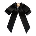 thumbnail image 3 of Broche con lazo preatado Yinane Pin para corbatas decoración negro, 3 of 8