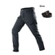 thumbnail image 3 of Pantalones de carga IX7 IX9 para hombre, pantalón táctico para caminar, entrenamiento táctico, piel de tiburón, carcasa suave, resistente al viento, impermeable, de felpa gruesa, 3 of 5