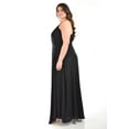 thumbnail image 2 of Vestido largo de fiesta Roman Fashion Tallas Extras 2008 Negro 40, 2 of 7