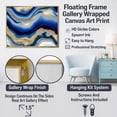 thumbnail image 5 of Designart - Beige Gold Framed Wall Art, Abstract Printed Wall Art, Fusion Of Beige And Brown Paint, Abstract Framed Wall Art Decor, 40x30 Inches - Gold Frame, 5 of 5