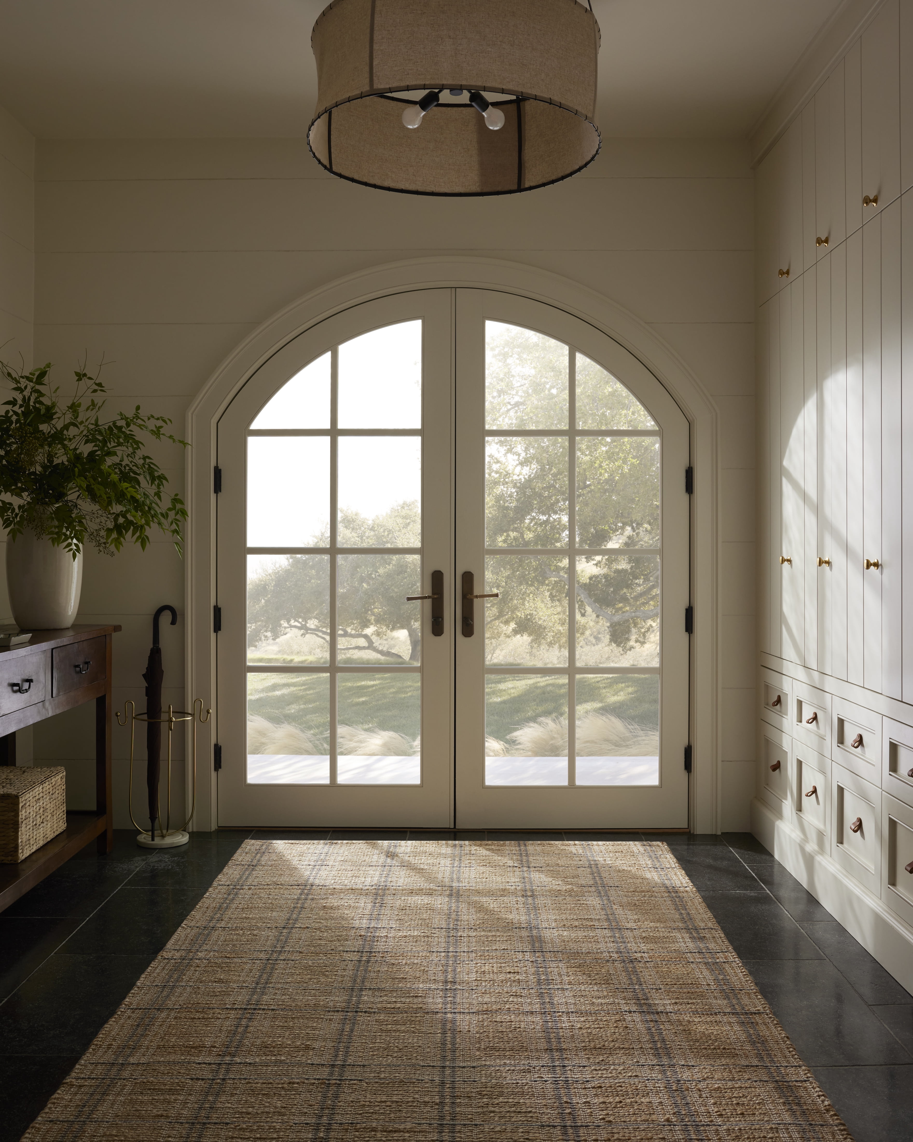 Chris Loves Julia x Loloi Judy Natural / Stone 2'-3" x 3'-9" Accent Rug