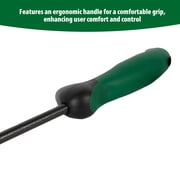Expert Gardener, Steel Hand Weeder, Comfort Grip