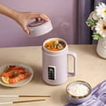 thumbnail image 2 of 1pc Electric Pot, Multi-functional Electric Health Pot, Rice Cooker, Mini Portable Kettle, Multi-function 500W Power, Ceramic Glaze Inner Pot, 12-hour Reservation, Temperature Control Protection,, 2 of 26