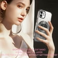 thumbnail image 4 of Kickstand Case for iPhone 12 Pro Max Cover Soft TPU Silicone Phone Case with Luxury Magnetic Mirror Stand Shell for Women Men Anti-Fall Cover Compatible with iPhone 12 Pro Max Case, 4 of 7