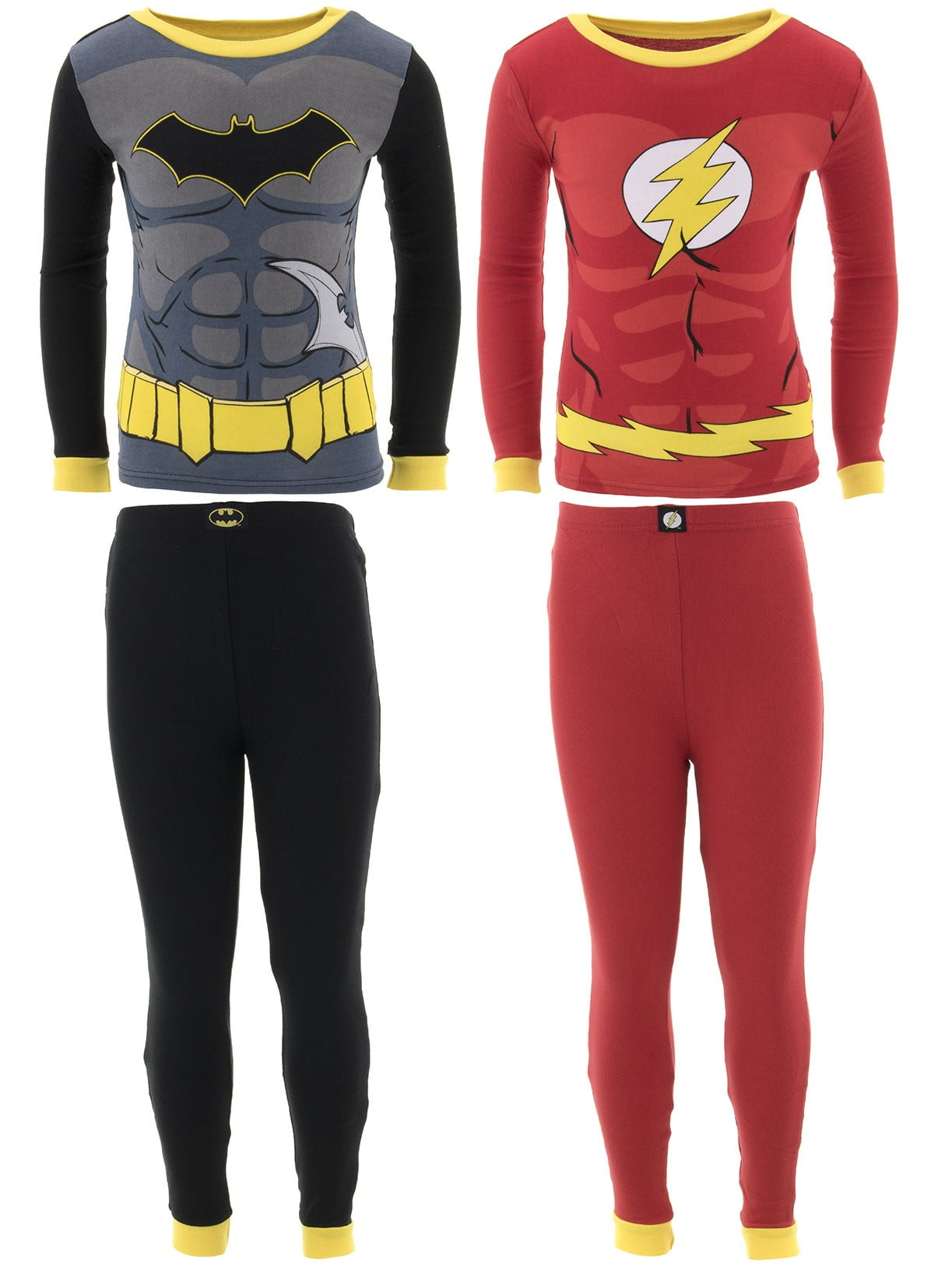 The Flash Superhero Tee and Pants Sleep Lounge Pajama Set Holiday Gift Adult